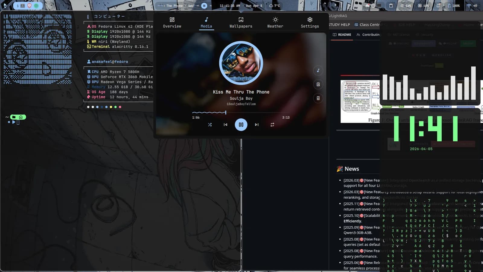Status bar re-colors itself with every wallpaper